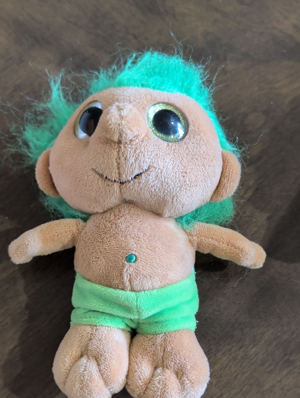 Troll Green Hair Plush Zag Troll Friends 9"